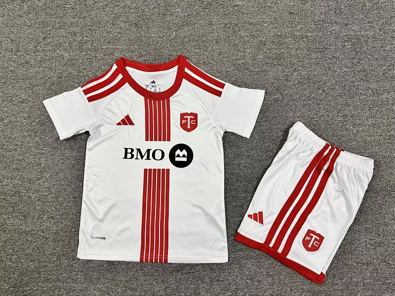 Niño_Kids Toronto Away Soccer Uniform 26 27-1040